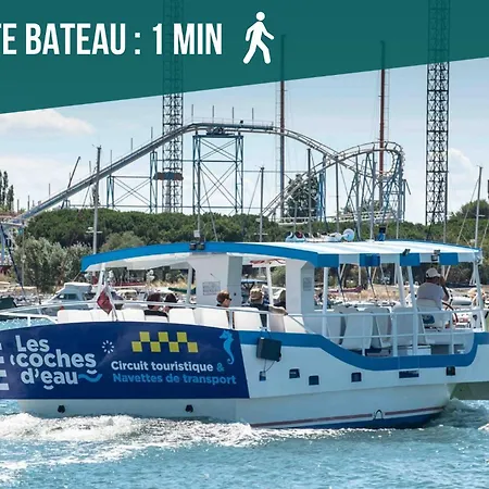 公寓 Au Bord De L'eau - Cosy Au Cap D'agde