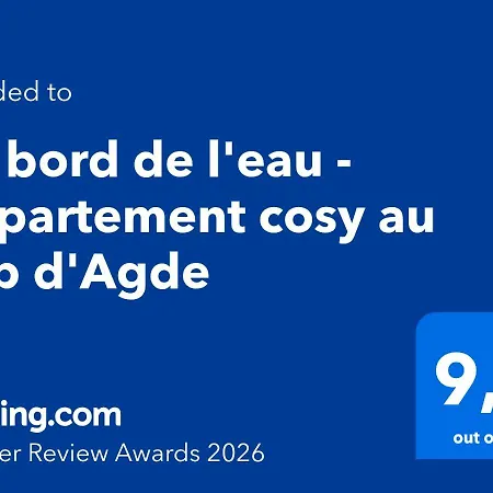 Au Bord De L'eau - Cosy Au Cap D'agde Apartament *
