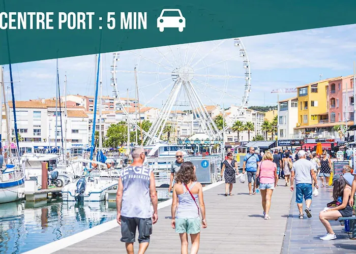 アパート Au Bord De L'eau - Cosy Au Cap D'agde アグド